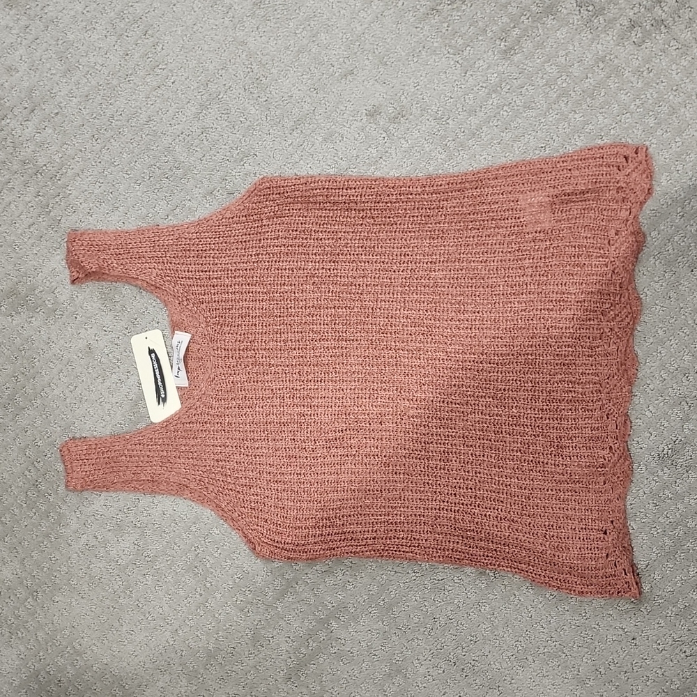 Knit tank top